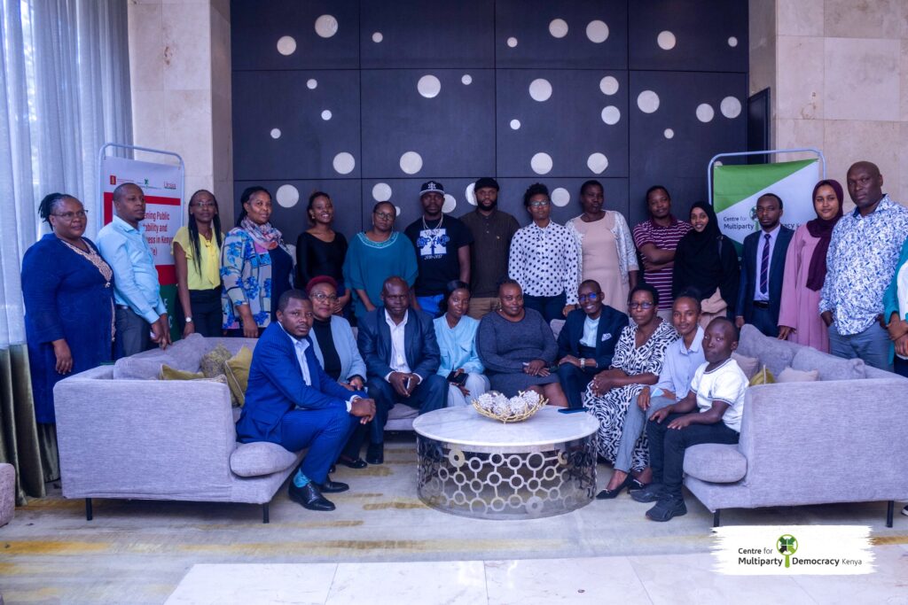 CMD-Kenya Champions Ethics and Integrity in Politics: Powerful Insights from a Transformative 3-days Training
